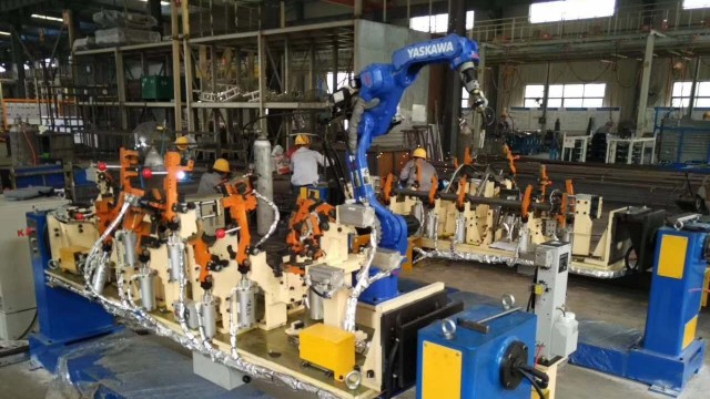 焊接机器人工作环境
