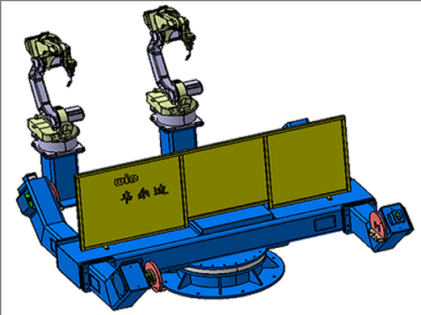 机器人水平三轴焊接变位机